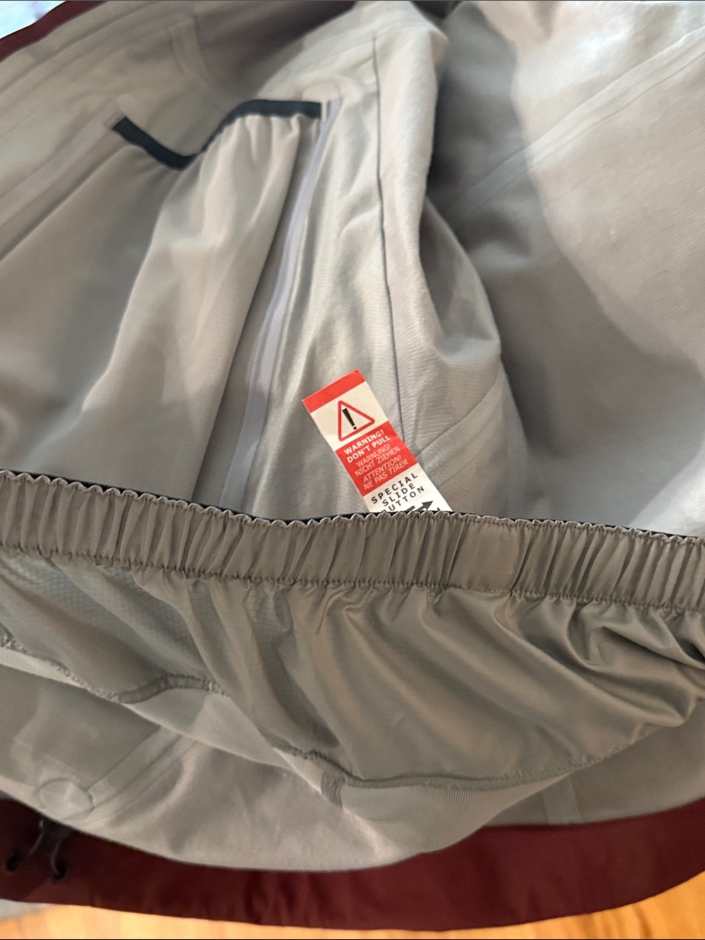 Arc'teryx sz XS Sentinel AR Burgundy Hooded Jacket like new condition - Picture 10 of 16